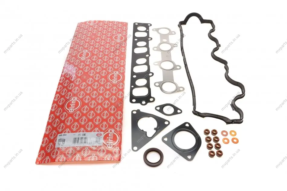 Комплект прокладок (верхній) Fiat Doblo 1.9 JTD 01- 498.980 ELRING 498-980 (фото 1)