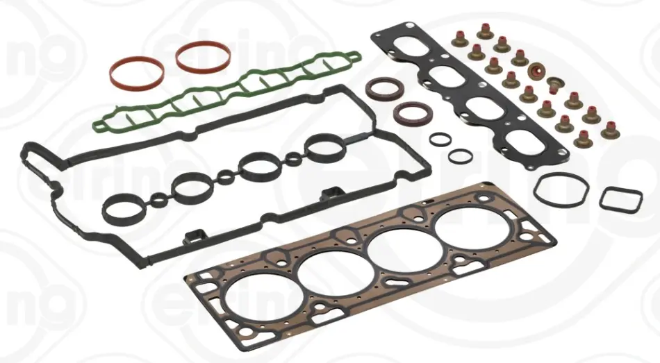 Комплект прокладок, головка циліндрів OPEL 1,6 16V Z16XER/A16XER/B16XER/D16XER 07- (вир-во E ELRING 504-200 (фото 1)
