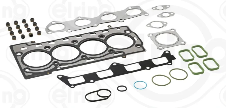 Комплект прокладок (верхній) Skoda Octavia/Rapid/VW Golf V/Passat 1.4-1.6 FSI 02-10 517.171 ELRING 517-171 (фото 1)