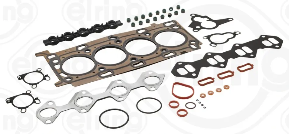 Комплект прокладок, головка циліндра RENAULT 2,0 dCi M9R 09-16 (вир-во Elring) ELRING 521-160 (фото 1)