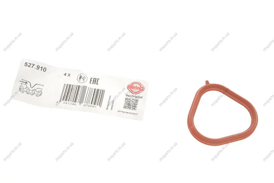 Прокладка колектора впускного Chevrolet Aveo/Lacetti/Cruze 1.4/1.6i 03- 527.910 ELRING 527-910 (фото 1)
