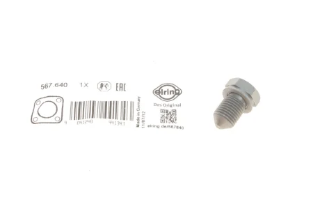 Болт зливу оливи VW Caddy III/T5/Crafter 567.640 ELRING 567-640