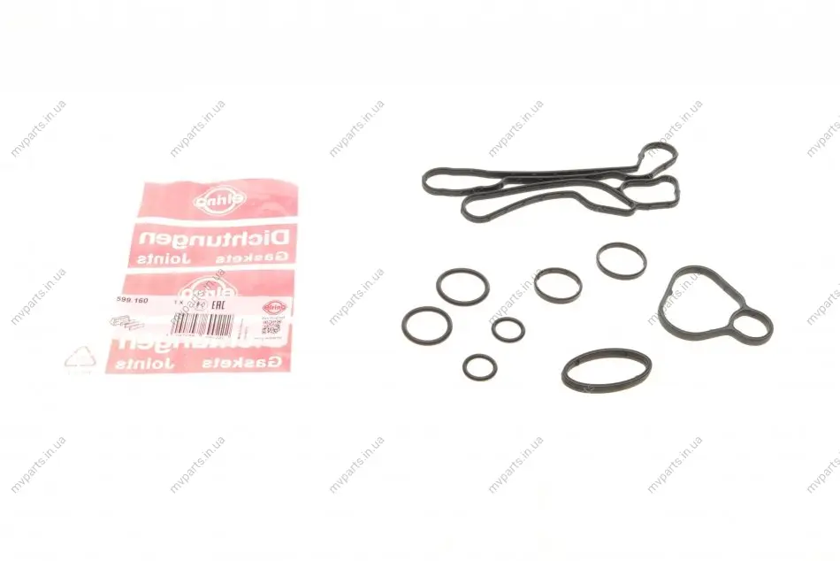 Прокладка радіатора масляного Chevrolet Aveo/Opel Astra/Insignia/Vectra 05- 599.160 ELRING 599-160 (фото 1)
