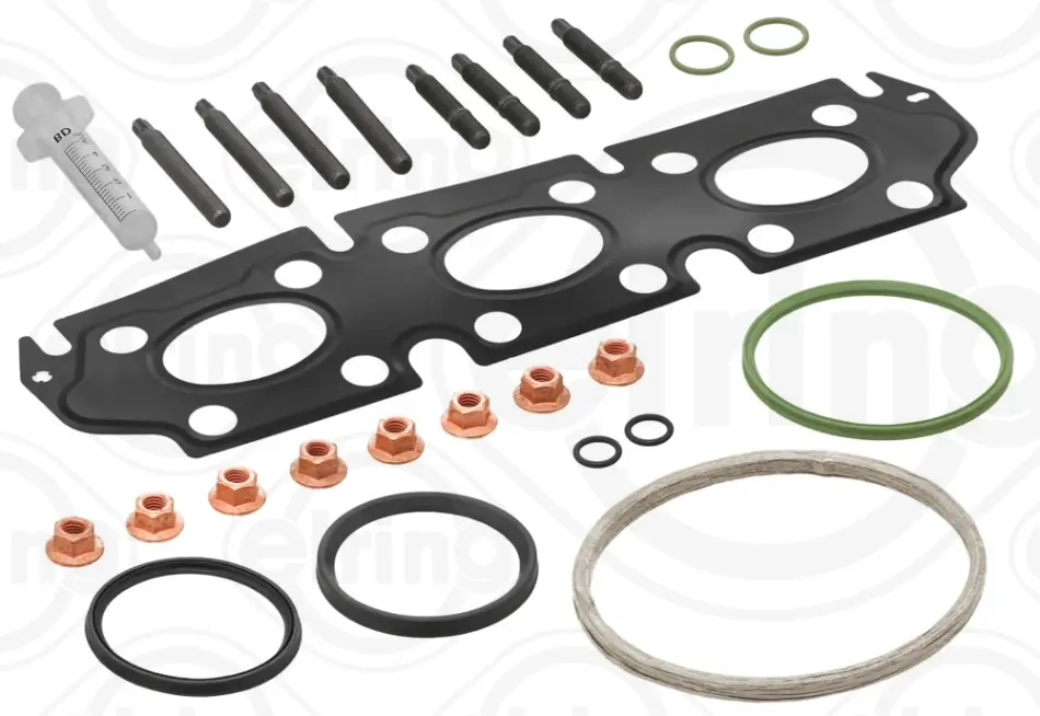 Комплект прокладок турбіни BMW 3 (F30/F80)/X1 (F48)/X2 (F39) 15- B38 A15 648.641 ELRING 648-641 (фото 1)
