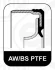 Кільце ущільнююче VAG 3,0 42x55x7 PTFE (вир-во Elring) ELRING 655-340 (фото 2)