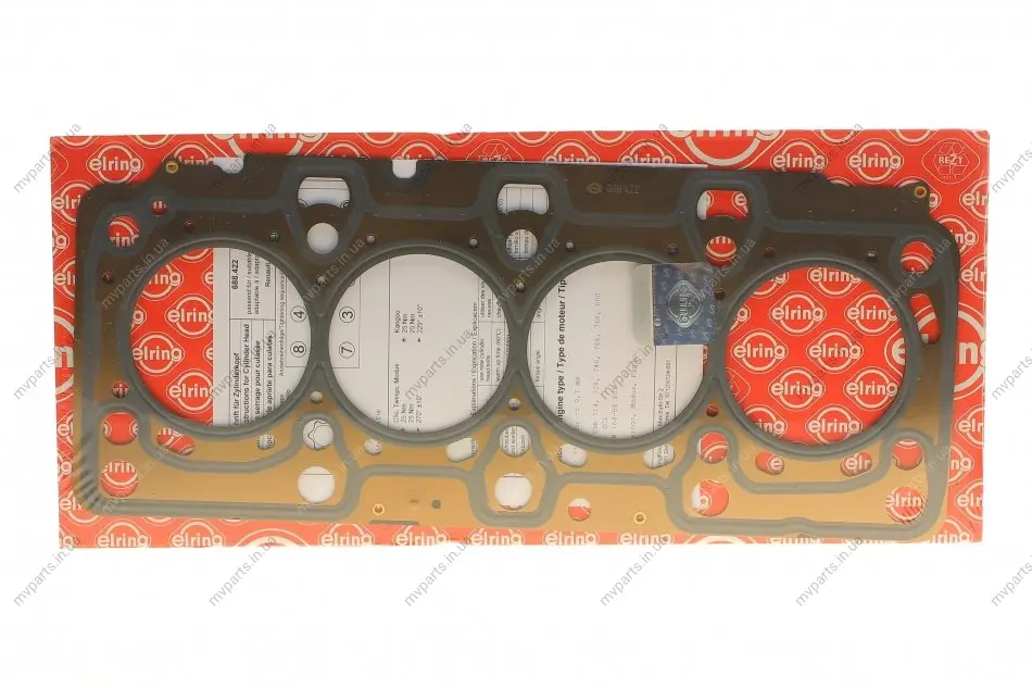 Прокладка ГБЦ Renault Kangoo 1.5dCi 688.422 ELRING 688-422 (фото 1)