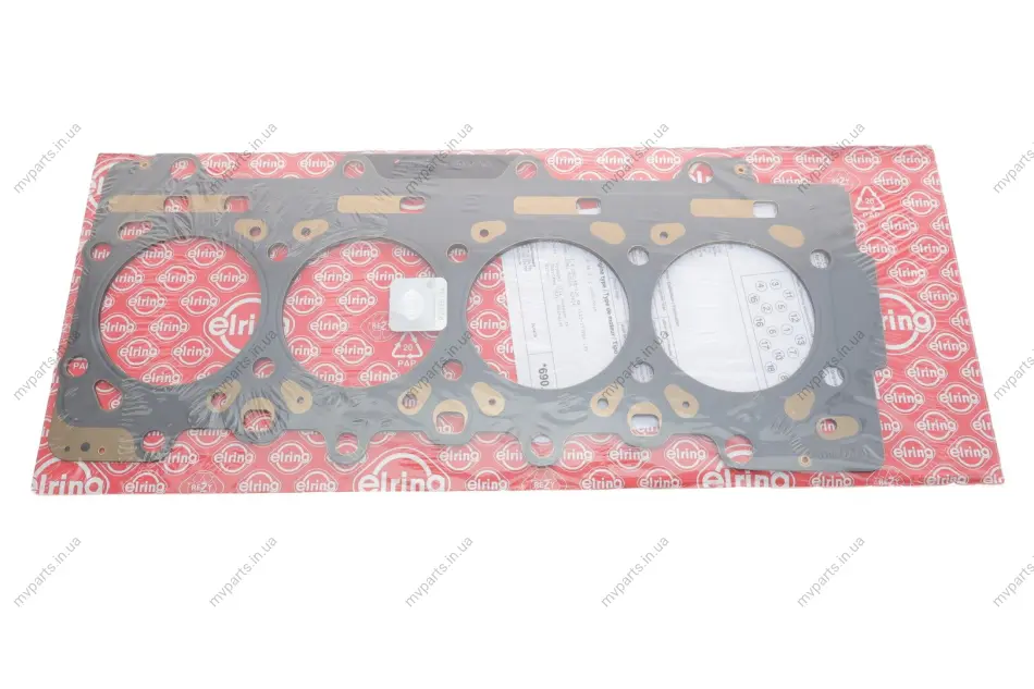 Прокладка ГБЦ Jeep Cherokee/Chrysler Voyager 2.5CRD 00-08 (1.42mm) 690.396 ELRING 690-396 (фото 1)