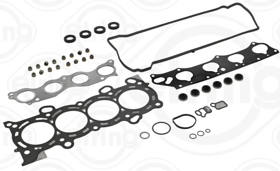 Комплект прокладок, головка циліндрів HONDA 2,0 16V K20A6 03-08 (вир-во Elring) ELRING 701-510 (фото 1)