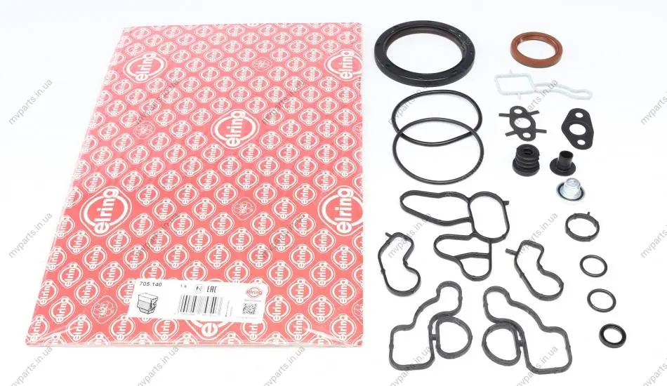 Комплект прокладок (нижній) Fiat Doblo/Tipo/Panda/Opel Corsa 1.3D 03- 705.140 ELRING 705-140 (фото 1)