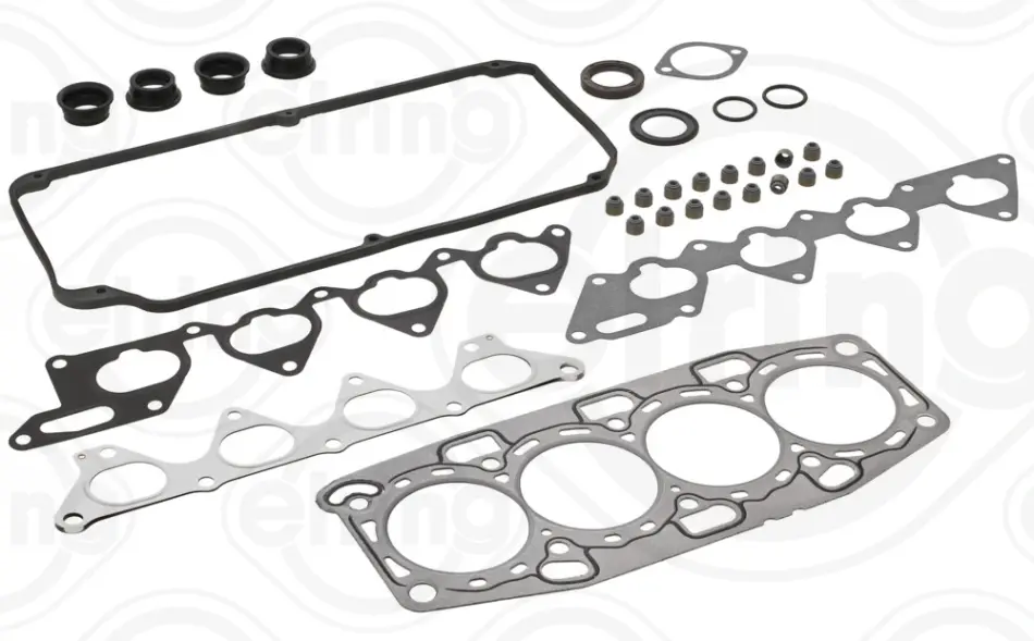 Комплект прокладок (верхній) Mitsubishi Lancer 1.6 16V 92-96 709.010 ELRING 709-010 (фото 1)