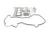 Комплект прокладок (верхній) Ford Fiesta/Focus/Connect/C-Max/Mondeo 1.0 12- 713.111 ELRING 713-111 (фото 1)