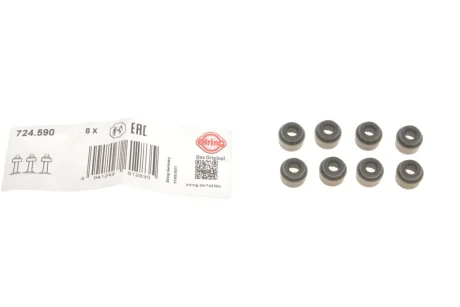 Сальник клапана (впуск/випуск) VW Caddy III/IV 1.2/2.0 TSI/TDI 95- (6x8.8/12.2x9.3) 724.590 ELRING 724-590