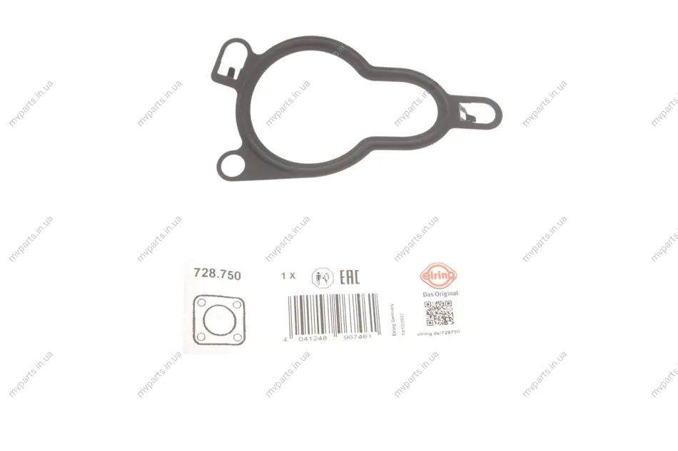 Прокладка клапана EGR Renault Master 2.3 dCi 10- 728.750 ELRING 728-750 (фото 1)