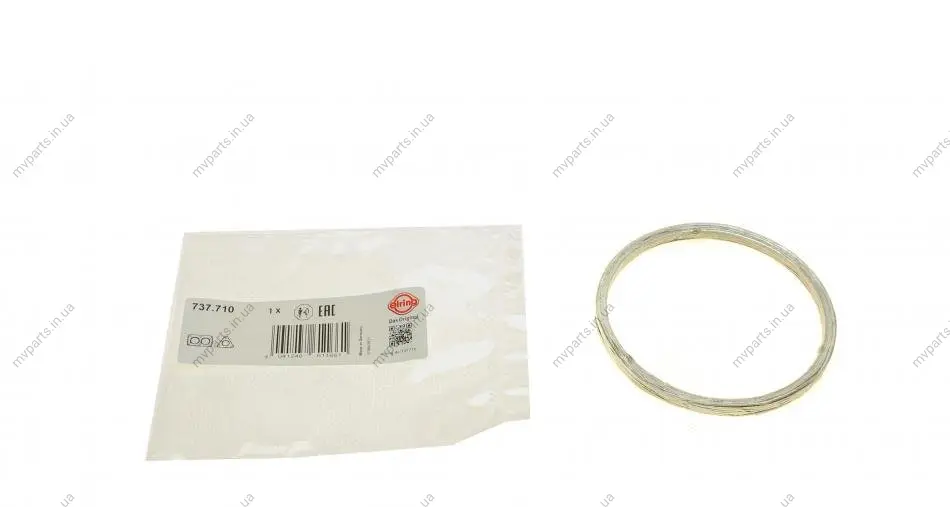 Прокладка труби вихлопної BMW 3 (E90/F30/F80)/5 (F10)/7 (F01-F04) 06- (кільце) N13/N54/N63/N74 737.710 ELRING 737-710 (фото 1)