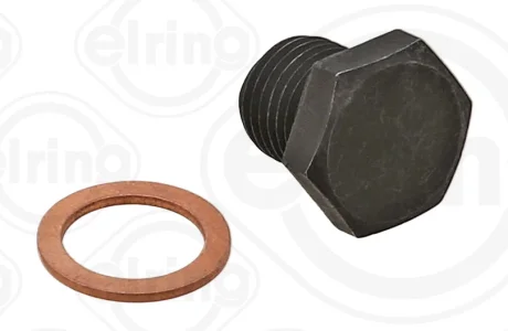 Болт зливу оливи + шайба Opel Astra F/G/ Kadett C/D/E/Omega A/B (M14x1.5) 773.630 ELRING 773-630