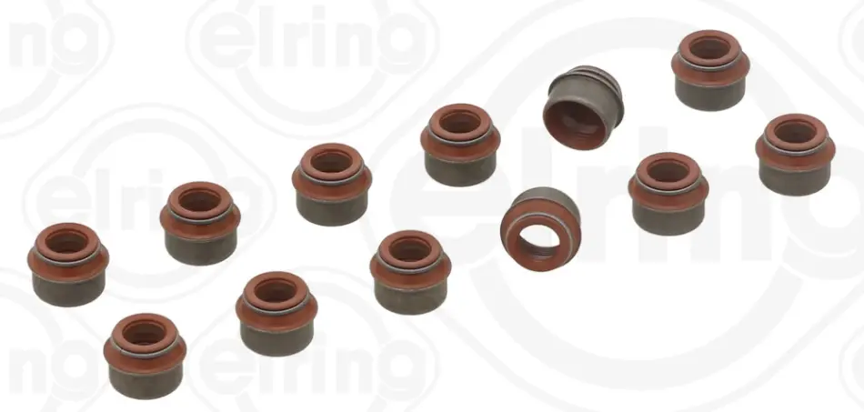 Сальник клапана (впуск/випуск) VW LT 28-35/40-55 2.4D -96 (к-кт 12шт.) 774.456 ELRING 774-456 (фото 1)