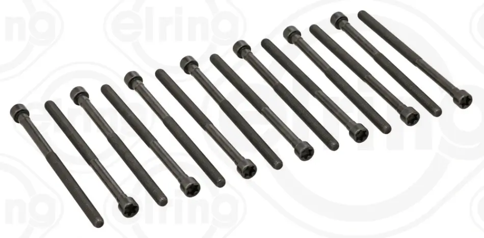 Комплект болтів головки блоку циліндрів BMW B58 B30 A/B/С M11x1,5x188 14 шт 15- (вир-во Elring) ELRING 794-480 (фото 1)