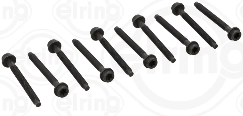 Болт головки блоку (компл.) FORD 1.6/1.8/2.0 ZETEC (вир-во Elring) ELRING 802-870 (фото 1)