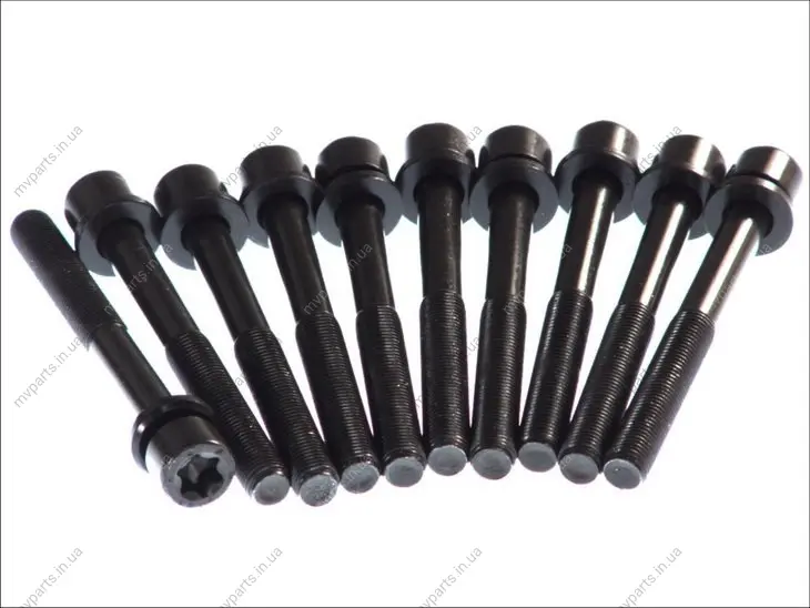 Болти головки (к-кт 10шт.) Opel Astra F/G/H/Omega B 1.8-2.2 16 V 91-03 (M11x1.25x105) 803.010 ELRING 803-010 (фото 1)