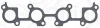 Прокладка, випускний колектор 1 шт TOYOTA/LEXUS 4,0/4,3 V8 1UZ-FE/3UZ-FE (2) (вир-во Elring) ELRING 812-730 (фото 1)