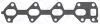Прокладка колектора випускного Hyundai Santa Fe/Tucson/Kia Sportage 2.0/2.2 CRDi 09- 827.230 ELRING 827-230 (фото 1)