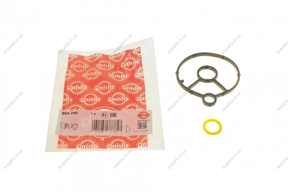 Прокладка фільтра масляного Citroen Jumper/Jumpy/Peugeot Boxer/Expert 2.0 HDi 15- 868.240 ELRING 868-240 (фото 1)