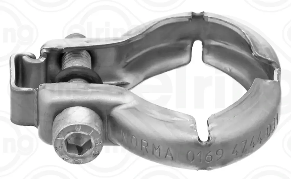 Хомут глушника Citroen Berlingo/Peugeot Partner 1.5D/1.6D/2.D 08- (d=29mm) 907.640 ELRING 907-640 (фото 1)