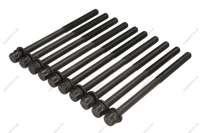 Болти головки (к-кт 10шт.) Hyundai Tucson/Santa Fe/Kia Cee\'d/Cerato1.5D/2.0D 01- (M12x184mm) 912.370 ELRING 912-370 (фото 1)