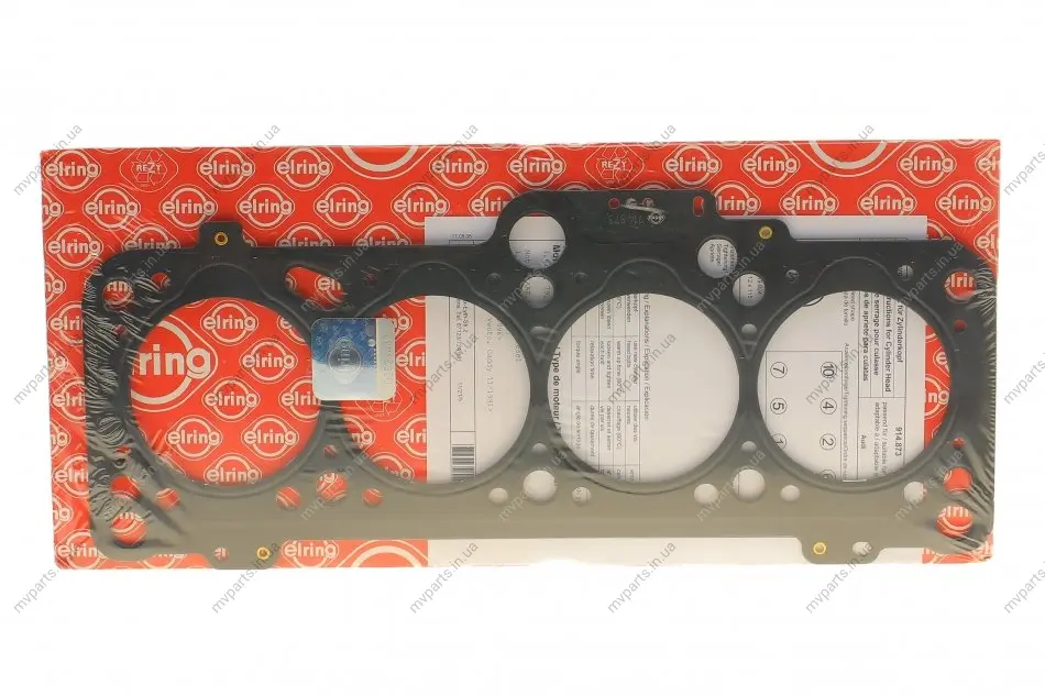 Прокладка ГБЦ VW Caddy II 1.9D (3 метки) 914.873 ELRING 914-873 (фото 1)