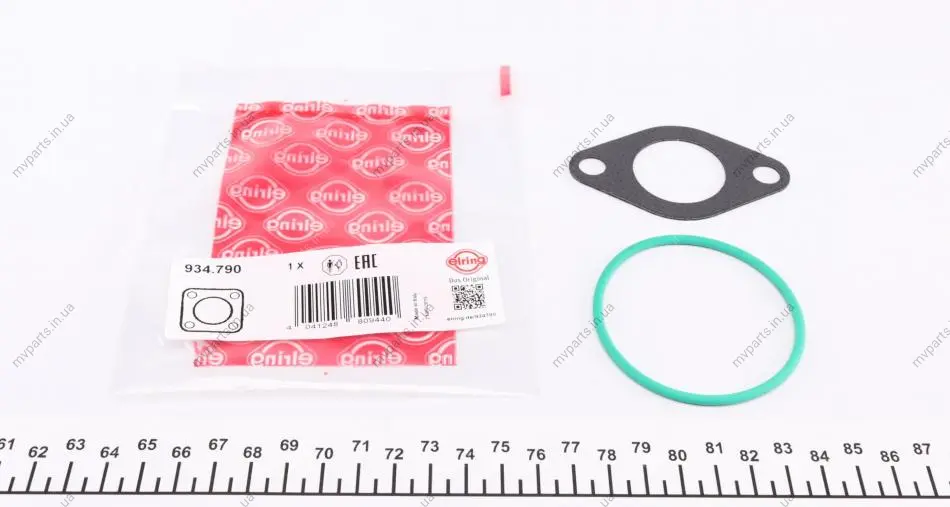 Прокладка клапана EGR VW Caddy 1.9TDI 03- (к-кт) 934.790 ELRING 934-790 (фото 1)