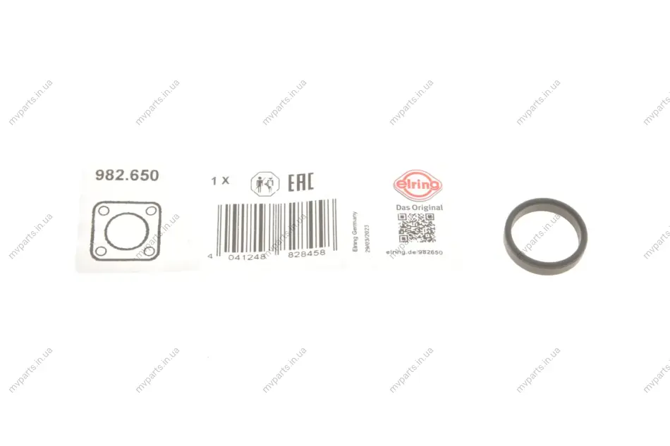 Прокладка сапуна Renault Megane 1.6i 16V 03- 982.650 ELRING 982-650 (фото 1)