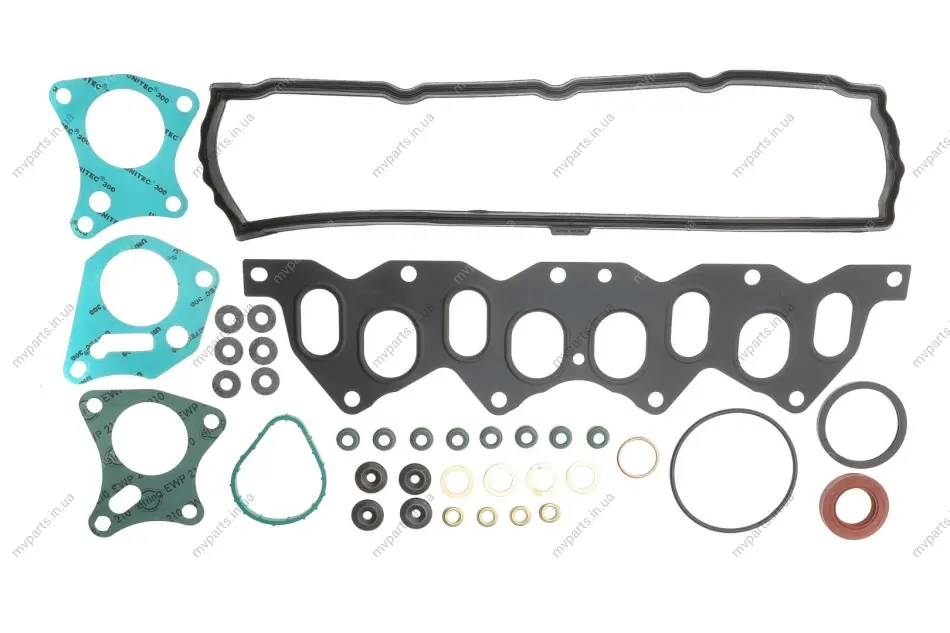 Комплект прокладок (верхній) Renault Kangoo 1.9/1.9D 97- (без прокладки ГБЦ) 984.285 ELRING 984-285 (фото 1)