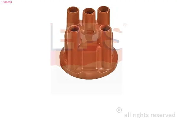 Кришка розподілювача запалювання Audi 80/100/BMW 3 (E30)/VW Passat/T4 1.0-2.1i 84-03 1.306.094 EPS 1-306-094 (фото 1)