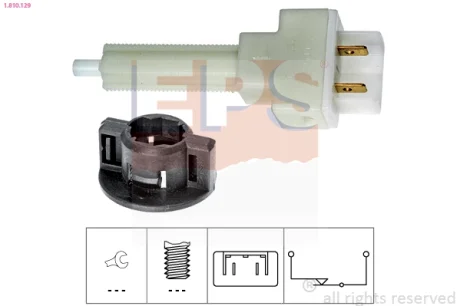 Датчик педалі гальма VW Caddy/Polo 95- 1.810.129 EPS 1-810-129