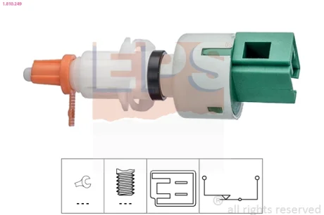 Датчик педалі зчеплення Citroen Nemo 09-/Fiat Fiorino 07- 1.810.249 EPS 1-810-249
