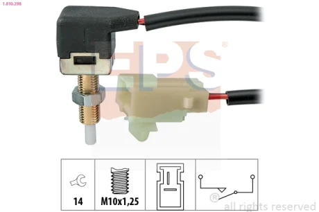 Датчик педалі зчеплення Hyundai i30 07-/Kia Ceed 1.6-2.0 CRDi 06- 1.810.298 EPS 1-810-298