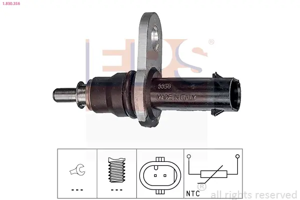 Датчик температури охолоджуючої рідини VW Crafter 2.0 TDI 16- 1.830.356 EPS 1-830-356 (фото 1)