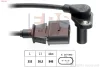 Датчик положення колінвалу Audi A3/Skoda Octavia/VW Golf/Seat Leon 1.6-2.8 96-10 1.953.220 EPS 1-953-220 (фото 1)