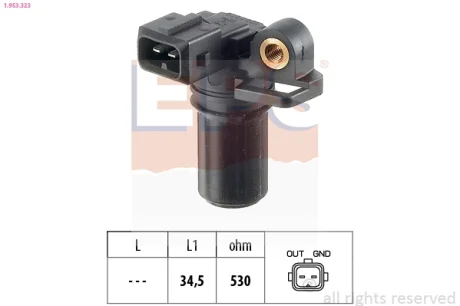 Датчик положення колінвалу Ford Transit Connect 1.8TDCi 02- 1.953.323 EPS 1-953-323