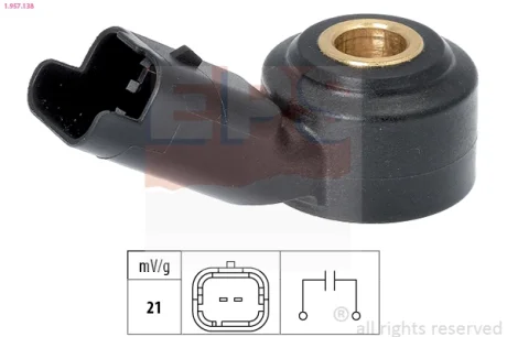 Датчик детонації Citroen Berlingo/Peugeot Partner 1.6 VTi 09- 1.957.138 EPS 1-957-138