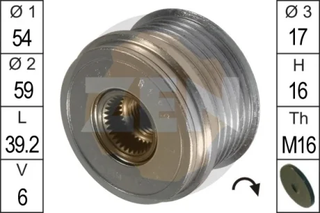 Механізм вільного ходу генератора (вир-во ZEN) ERA ZN5449
