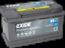 Акумуляторна батарея 85Ah/800A (315x175x175/+R/B13) Premium EXIDE EA852 (фото 1)