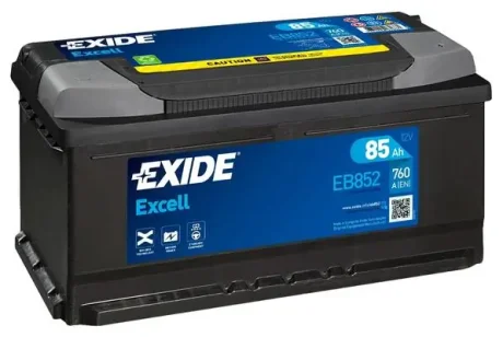 Акумулятор 85Ah-12v Exide EXCELL(353х175х175),R,EN760 EXIDE EB852