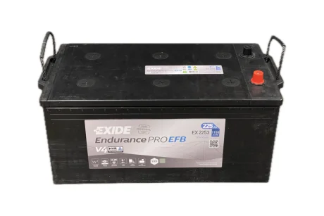 Акумуляторна батарея 225Ah/1100A (518x279x240/+L) EndurancePro EFB EXIDE EX2253