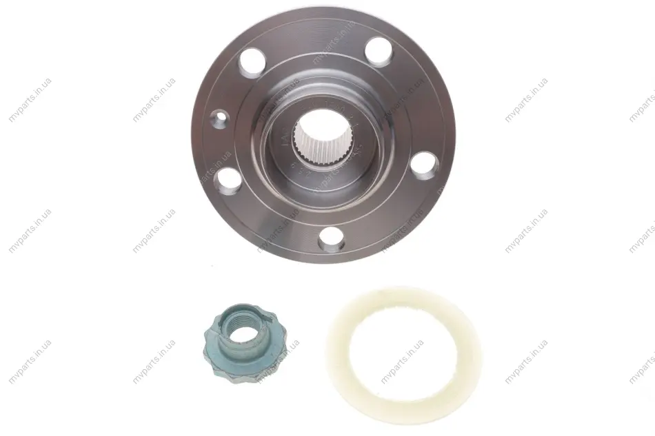 Підшипник маточини (передньої) Skoda Fabia 99-/VW Polo 01- (+ABS) 713 6104 70 FAG 713-6104-70 (фото 1)