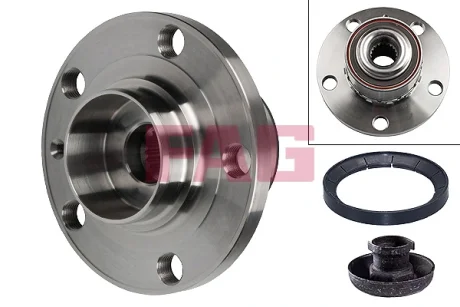 Підшипник маточини (передньої) Skoda Fabia 99-14 713 6105 70 FAG 713-6105-70