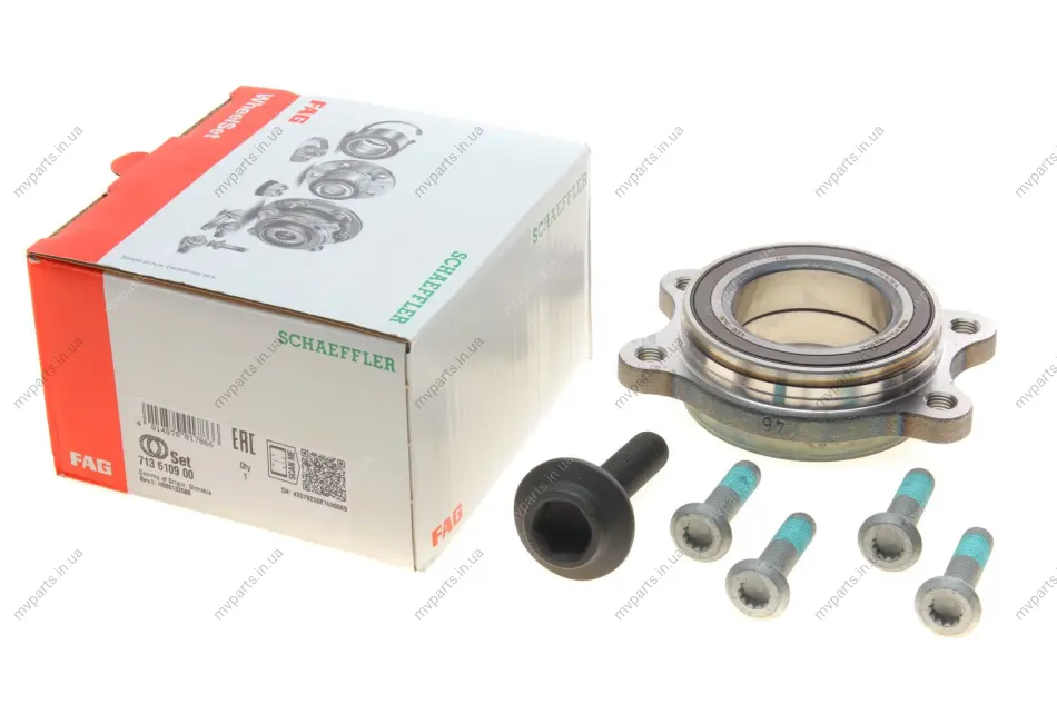 Підшипник маточини (передньої/задньої) Audi A7 Sportback 11- 713 6109 00 FAG 713-6109-00 (фото 1)