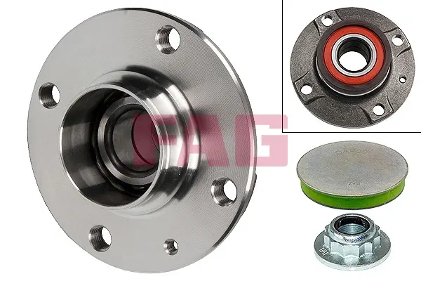 Підшипник маточини (задньої) VW UP! 11- / SKODA Citigo 1.0/CNG, 11- 713 6109 40 FAG 713-6109-40 (фото 1)
