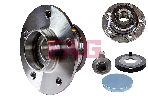 Підшипник маточини (задньої) Audi A4/A5/A6 1.8-3.2 07- 713 6110 30 FAG 713-6110-30 (фото 1)