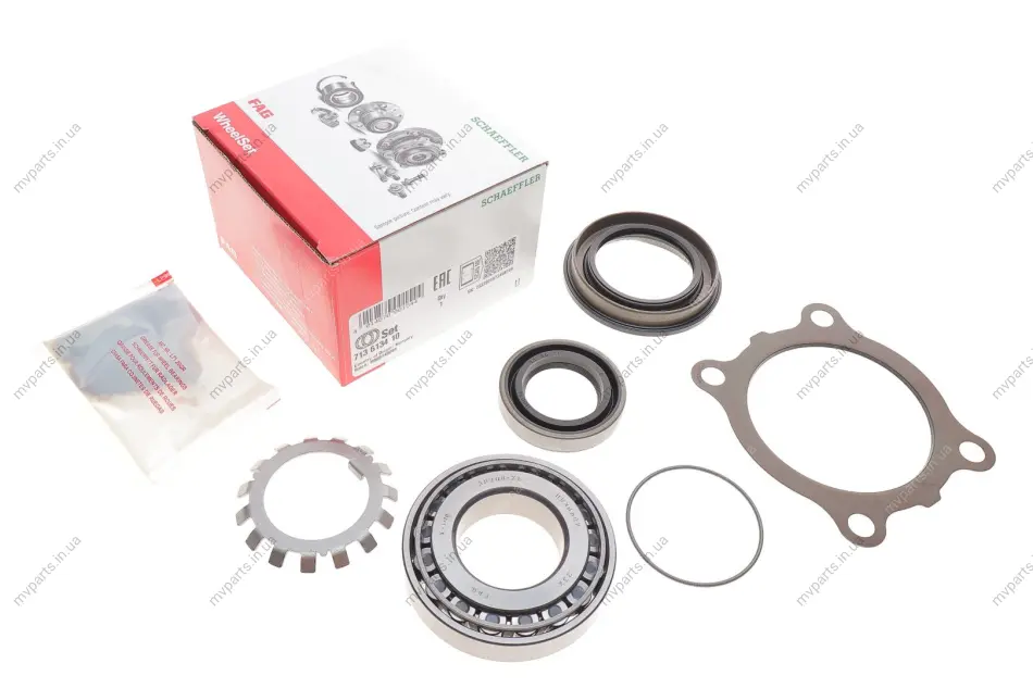 Підшипник Nissan Navara (D22)/Pick UP (D21/D22) 97-07, -ABS 713 6134 10 FAG 713-6134-10 (фото 1)
